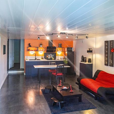 Appartamento Comme Dans Un Ecrin - T2 De 50 M² Avec Jardin, Terrasse Et Piscine Vernaison Esterno foto